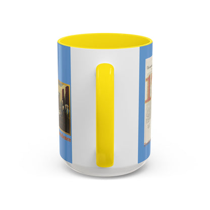 Declaration of Independence Light Blue Accent Mug by theGreenDragonTavern.shop