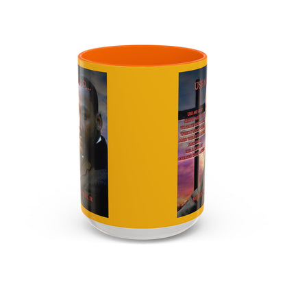 Use Me God, MLK Jr Yellow Accent Mug by theGreenDragonTavern.shop