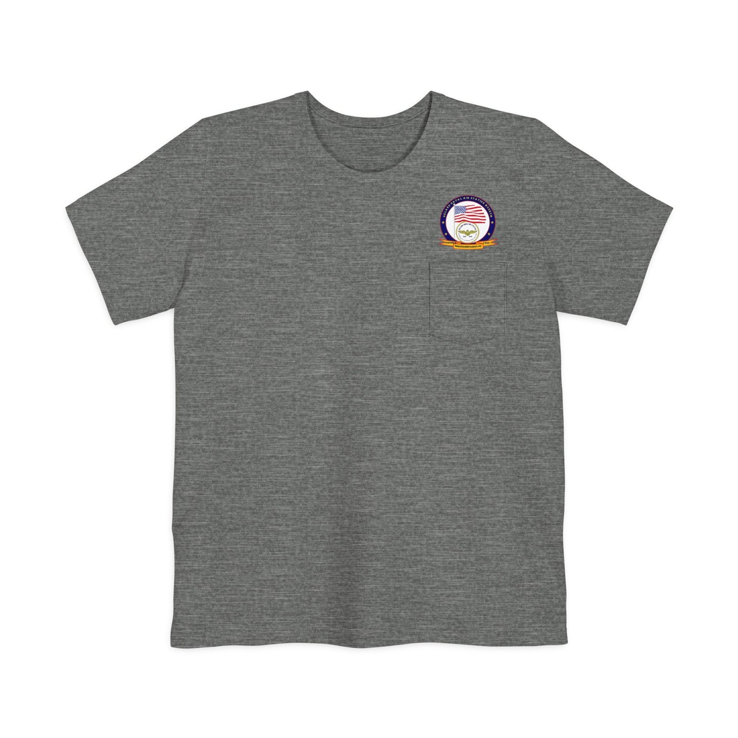 DeLand Naval Air Station Museum Unisex Pocket T-Shirt by theGreenDragonTavern.shop