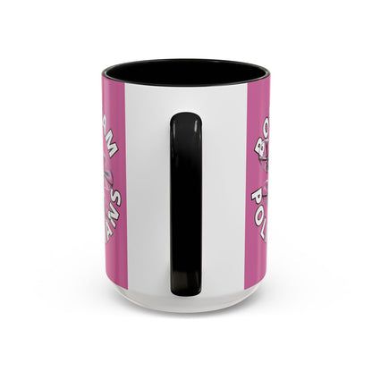 Bodycam the Politicians Drone Pink Accent Mug by theGreenDragonTavern.shop