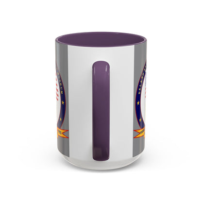 DeLand Naval Air Station Museum Grey Accent Mug by theGreenDragonTavern.shop