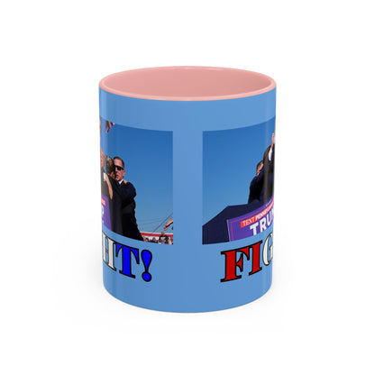 Fight! Accent Mug by theGreenDragonTavern.shop