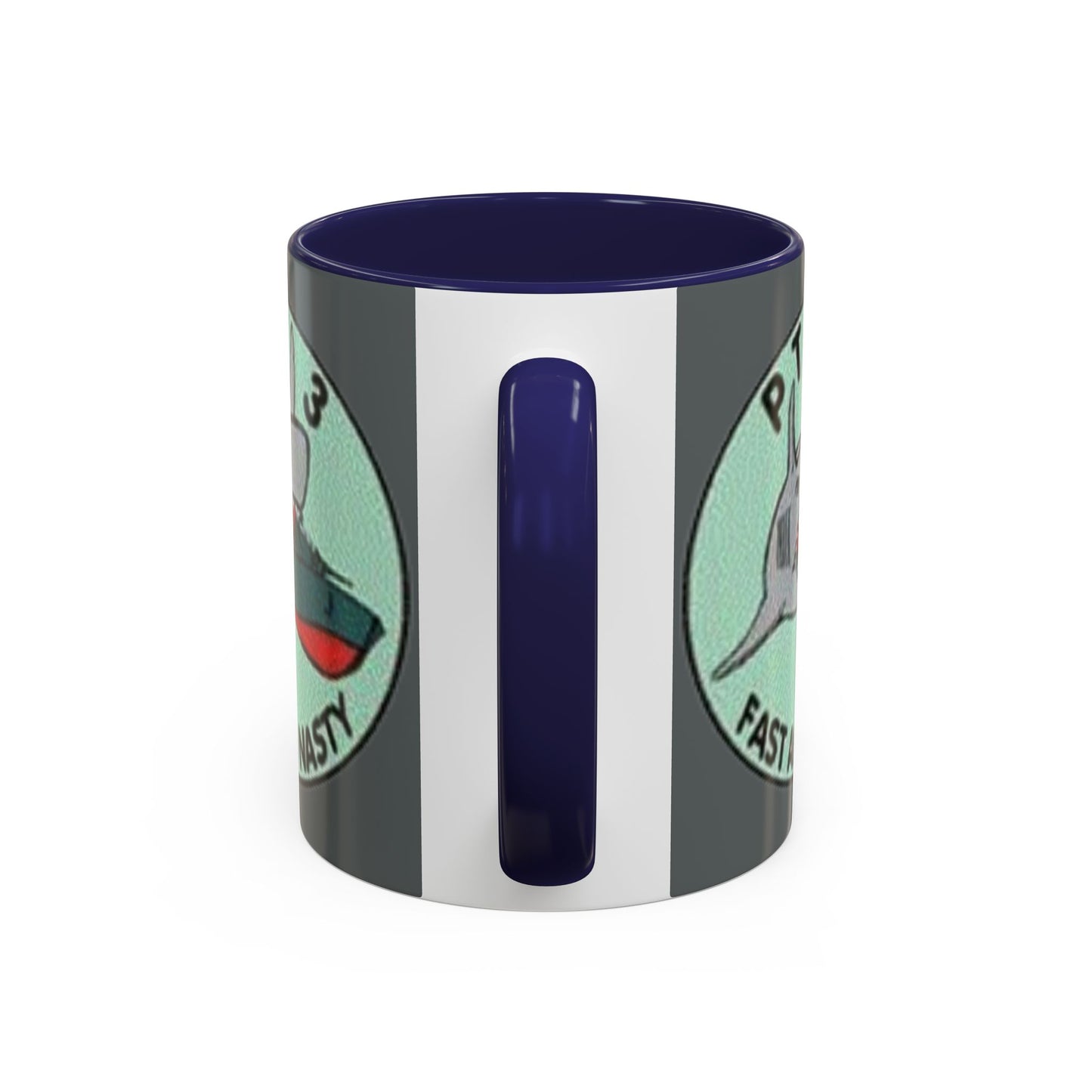 DNASM PTF-3 Grey Accent Mug by theGreenDragonTavern.shop