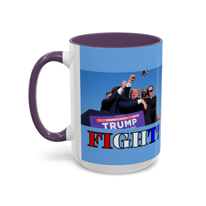 Fight! Accent Mug by theGreenDragonTavern.shop