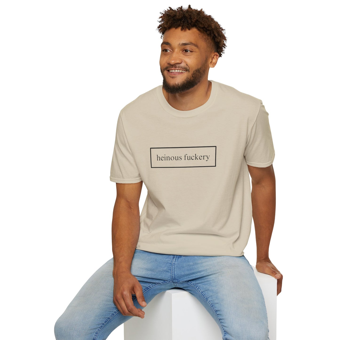 Heinous Fuckery Light colors Unisex T-Shirt by theGreenDragonTavern.shop