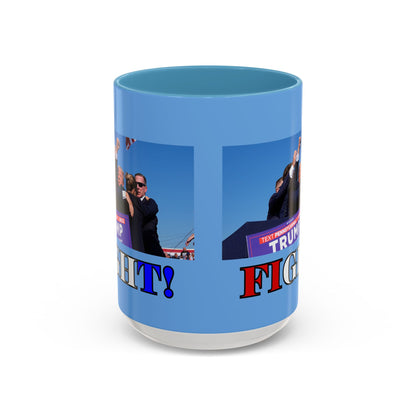 Fight! Accent Mug by theGreenDragonTavern.shop