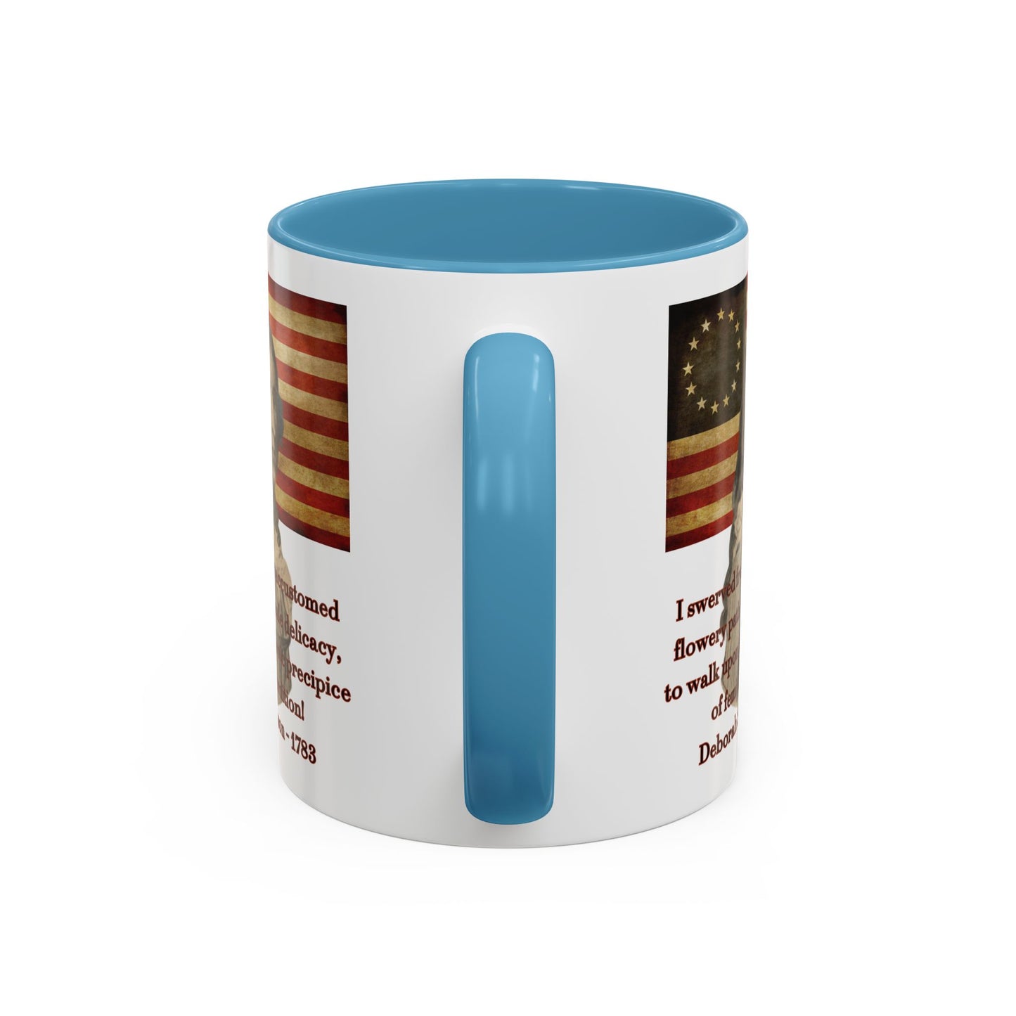 Deborah Sampson, America's Mulan White Accent Mug by theGreenDragonTavern.shop