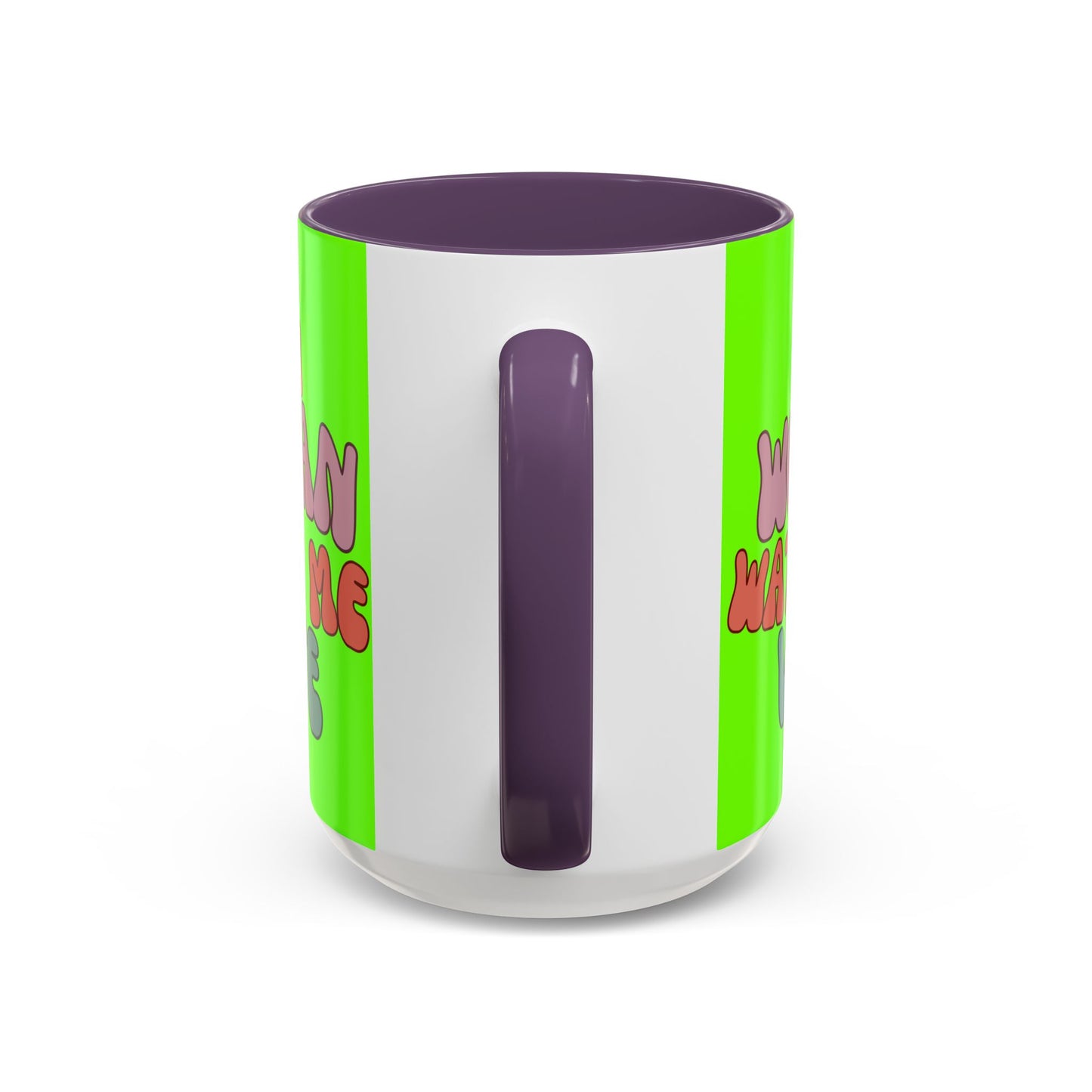 I Am Woman Watch Me Vote Light Green Accent Mug by theGreenDragonTavern.shop