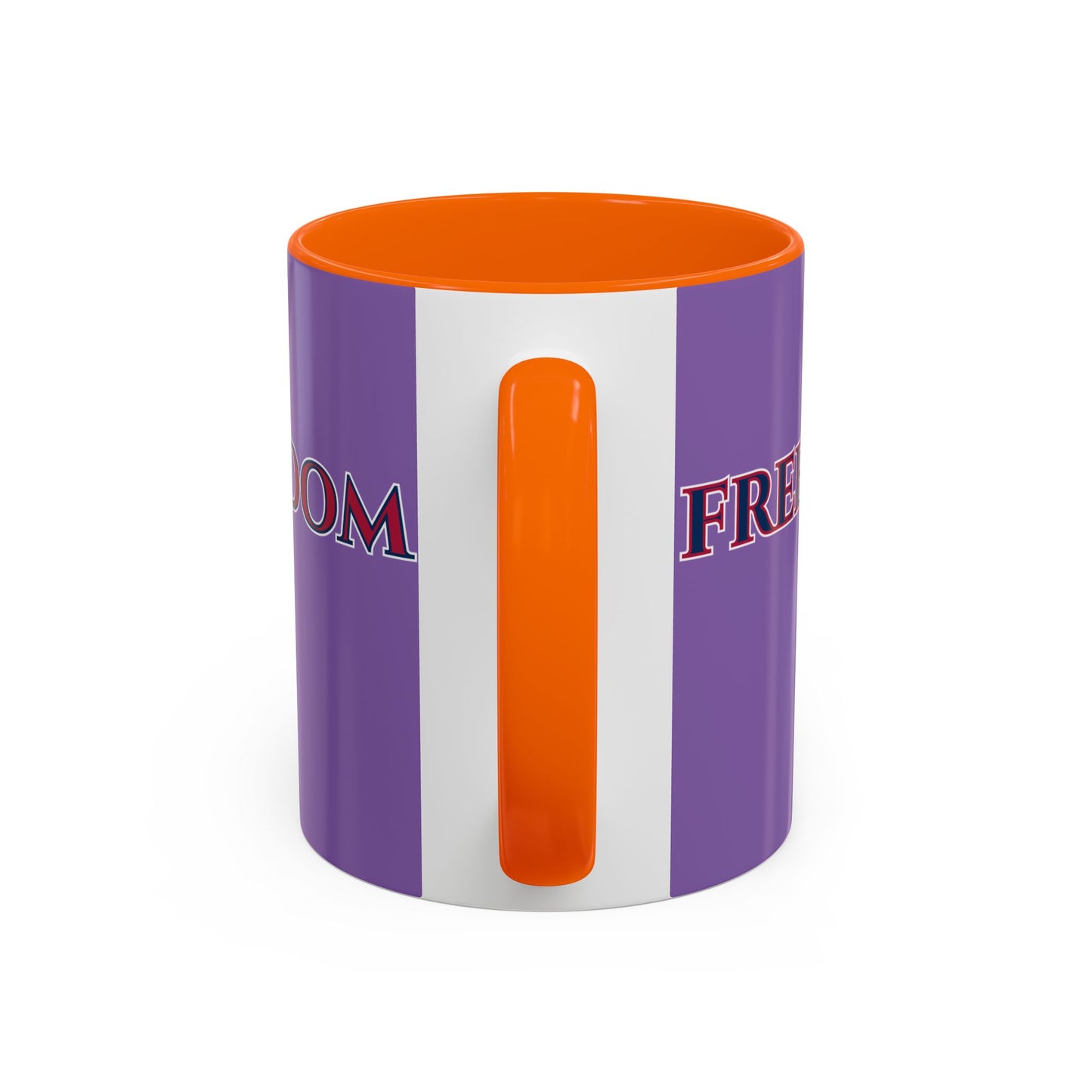 Freedom, Light Purple Accent Mug by theGreenDragonTavern.shop