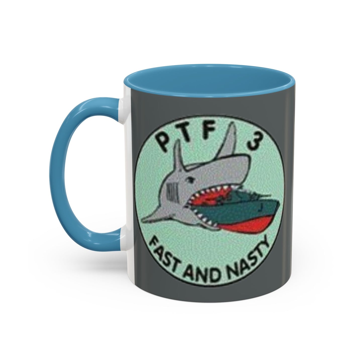 DNASM PTF-3 Grey Accent Mug by theGreenDragonTavern.shop