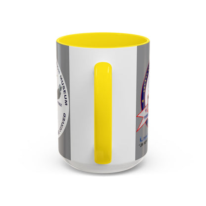 DNASM 2-sided, Founding & Student Art w/WhiteBG Grey Accent Mug by theGreenDragonTavern.shop