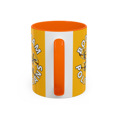 Bodycam the Politicians Drone Yellow Accent Mug by theGreenDragonTavern.shop