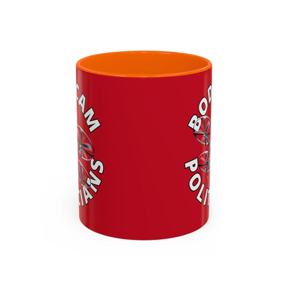 Bodycam the Politicians Drone Red Accent Mug by theGreenDragonTavern.shop