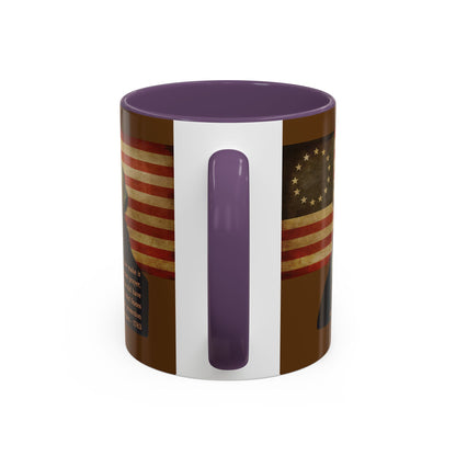 Washington's Earnest Prayer Brown Accent Mug by theGreenDragonTavern.shop