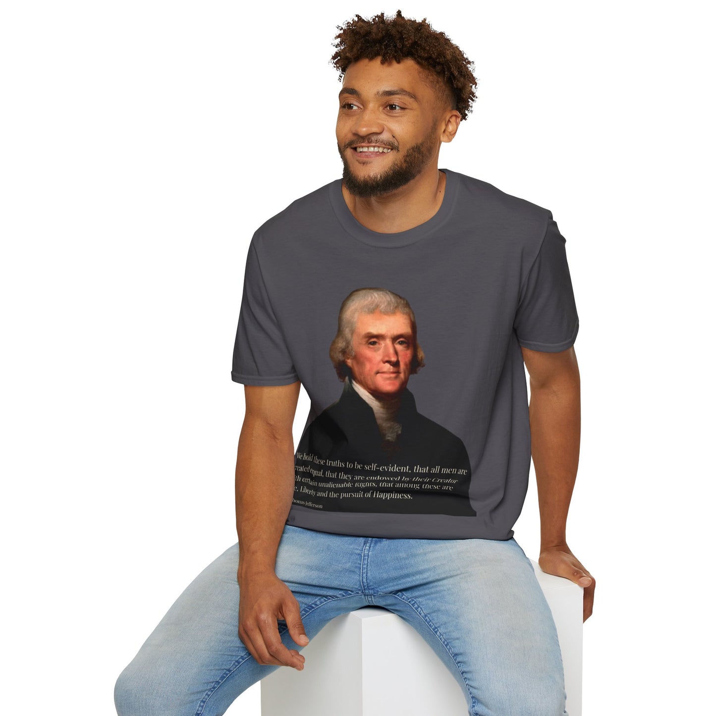 We hold these truths to be self-evident Dark colors Unisex T-Shirt by theGreenDragonTavern.shop