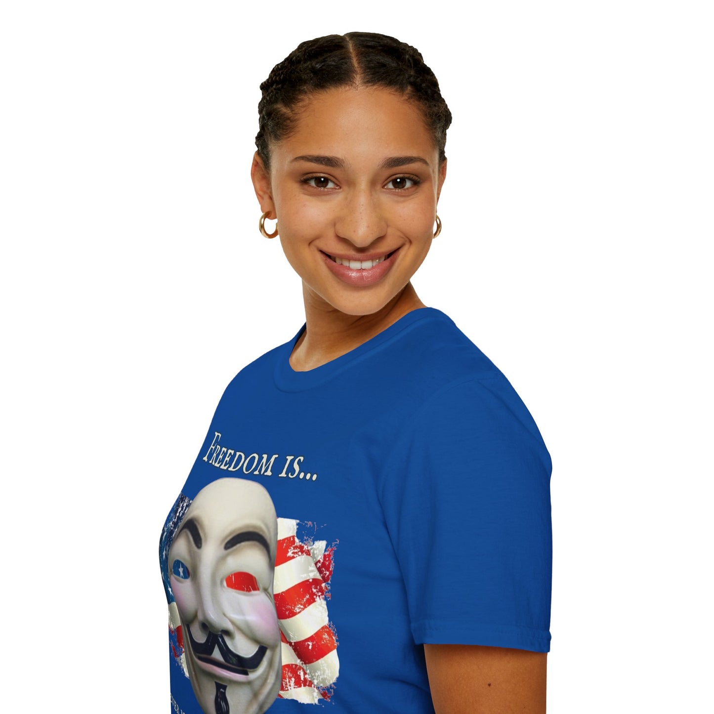 Ronald Reagan Freedom Vendetta Dark colors Unisex T-Shirt by theGreenDragonTavern.shop