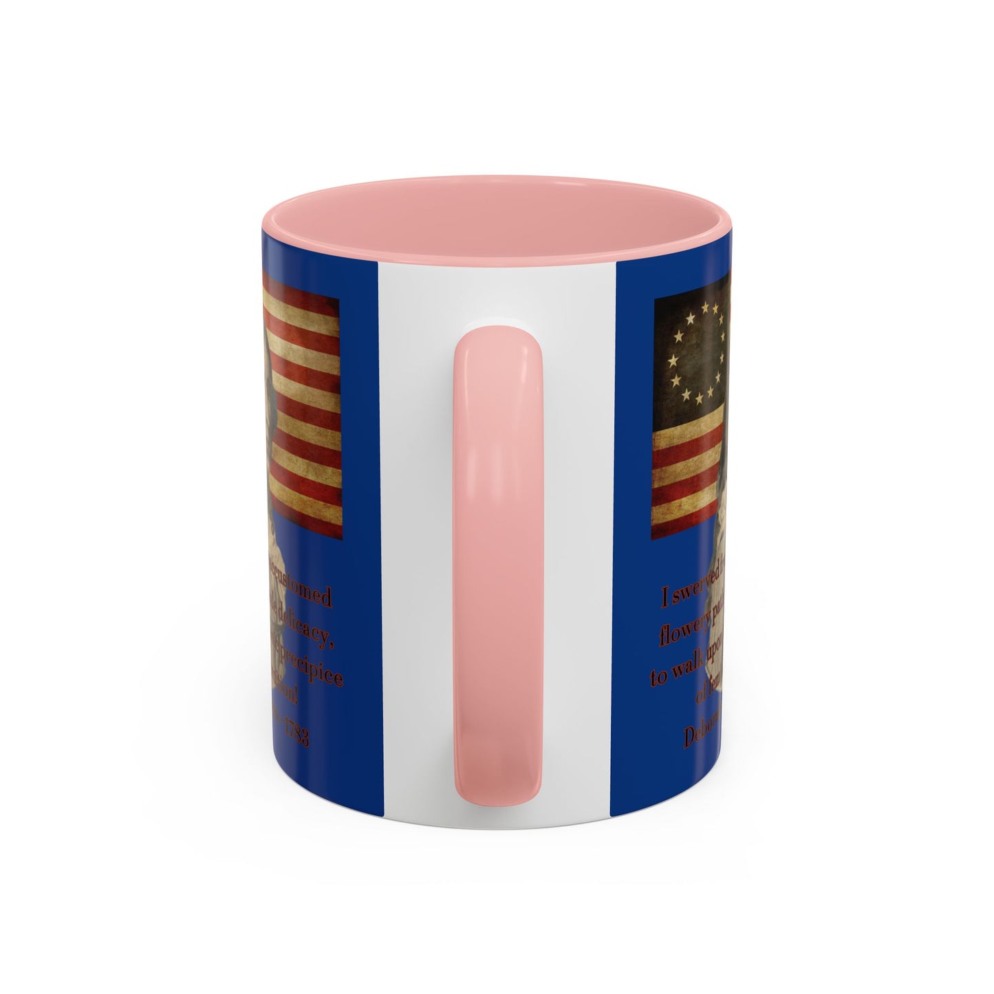 Deborah Sampson, America's Mulan Dark Blue Accent Mug by theGreenDragonTavern.shop