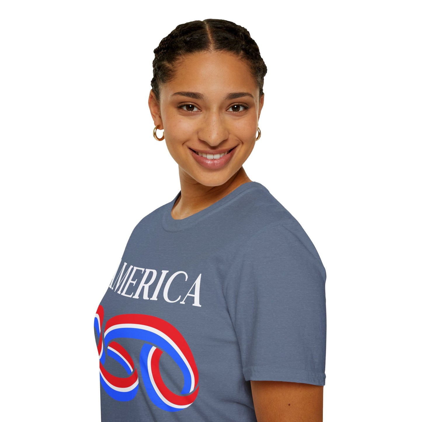America 250 White font, Dark colors, Unisex T-Shirt by theGreenDragonTavern.shop