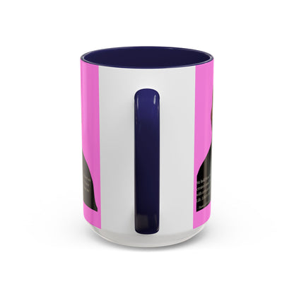 We hold these truths to be self-evident Pink Accent Mug by theGreenDragonTavern.shop