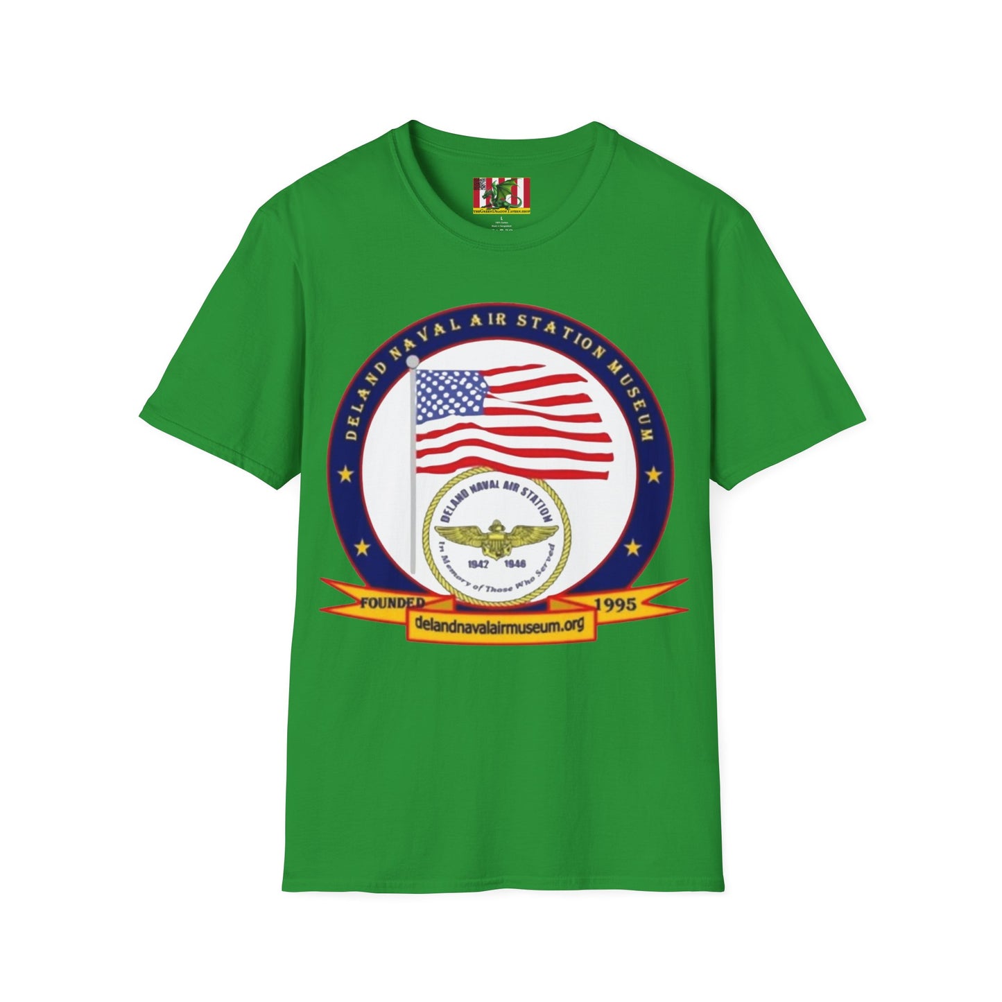 DeLand Naval Air Station Museum Darker Colors Unisex T-Shirt by theGreenDragonTavern.shop