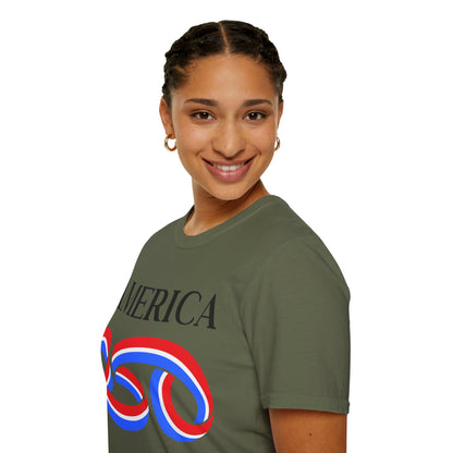 America 250 Black font, Dark colors, Unisex T-Shirt by theGreenDragonTavern.shop