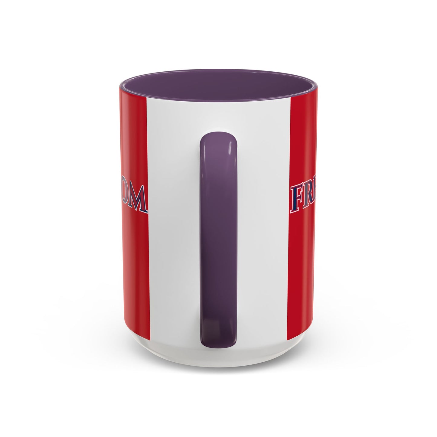 Freedom, Red Accent Mug by theGreenDragonTavern.shop