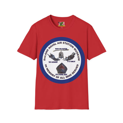 DNASM Student Art Navy Frame Lighter colors Unisex T-Shirt by theGreenDragonTavern.shop