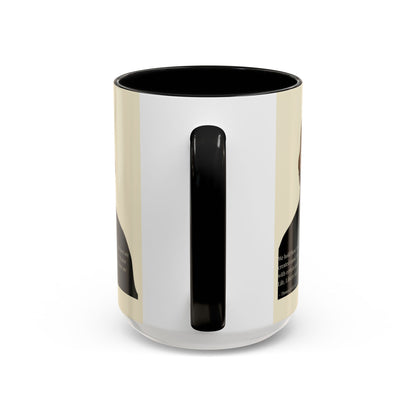 We hold these truths to be self-evident Parchment Yellow Accent Mug by theGreenDragonTavern.shop