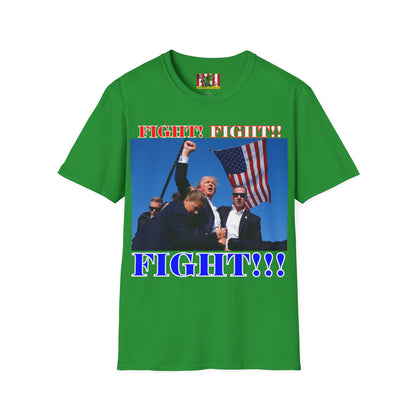 FIGHT! FIGHT!! FIGHT!!! Dark colors Unisex T-Shirt by theGreenDragonTavern.shop
