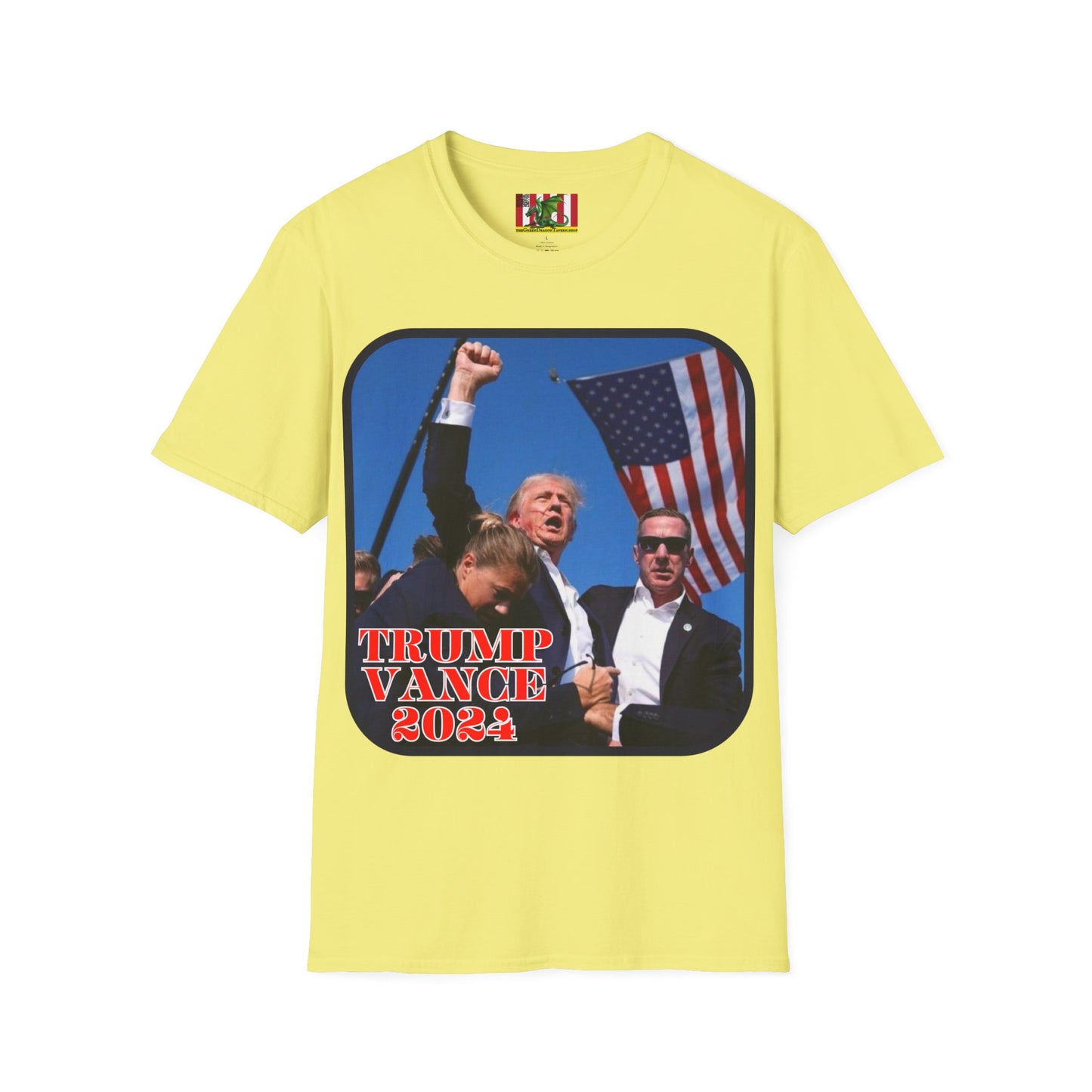 Trump and Vance 2024 Light colors Unisex T-Shirt by theGreenDragonTavern.shop