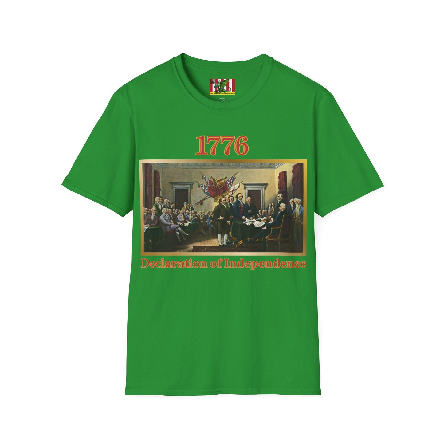 Declaration of Independence Dark colors Unisex T-Shirt by theGreenDragonTavern.shop