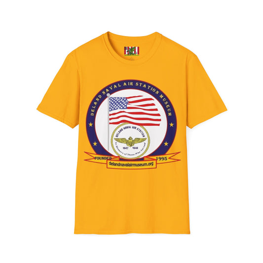 DeLand Naval Air Station Museum Lighter Colors Unisex T-Shirt by theGreenDragonTavern.shop