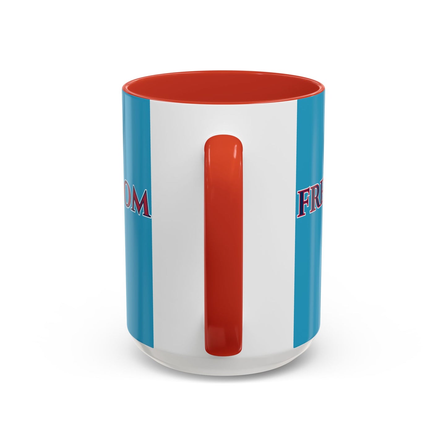 Freedom, Turquoise Accent Mug by theGreenDragonTavern.shop