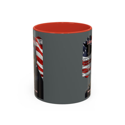 "I Have a Dream" MLKJr Grey Accent Mug by theGreenDragonTavern.shop