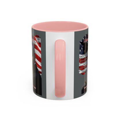 "I Have a Dream" MLKJr Grey Accent Mug by theGreenDragonTavern.shop