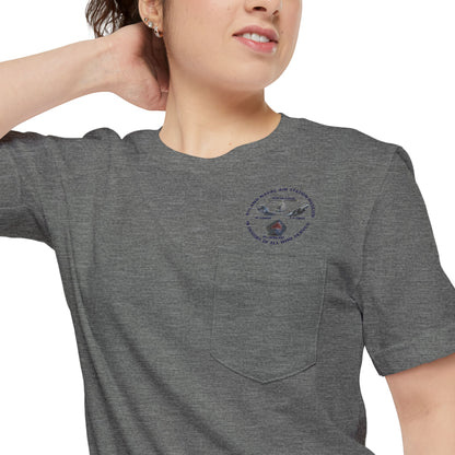 DNASM Student Art Unisex Pocket T-Shirt by theGreenDragonTavern.shop