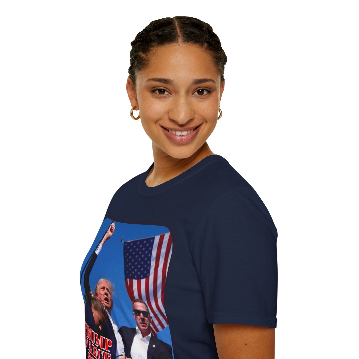 Trump and Vance 2024 Dark colors Unisex T-Shirt by theGreenDragonTavern.shop