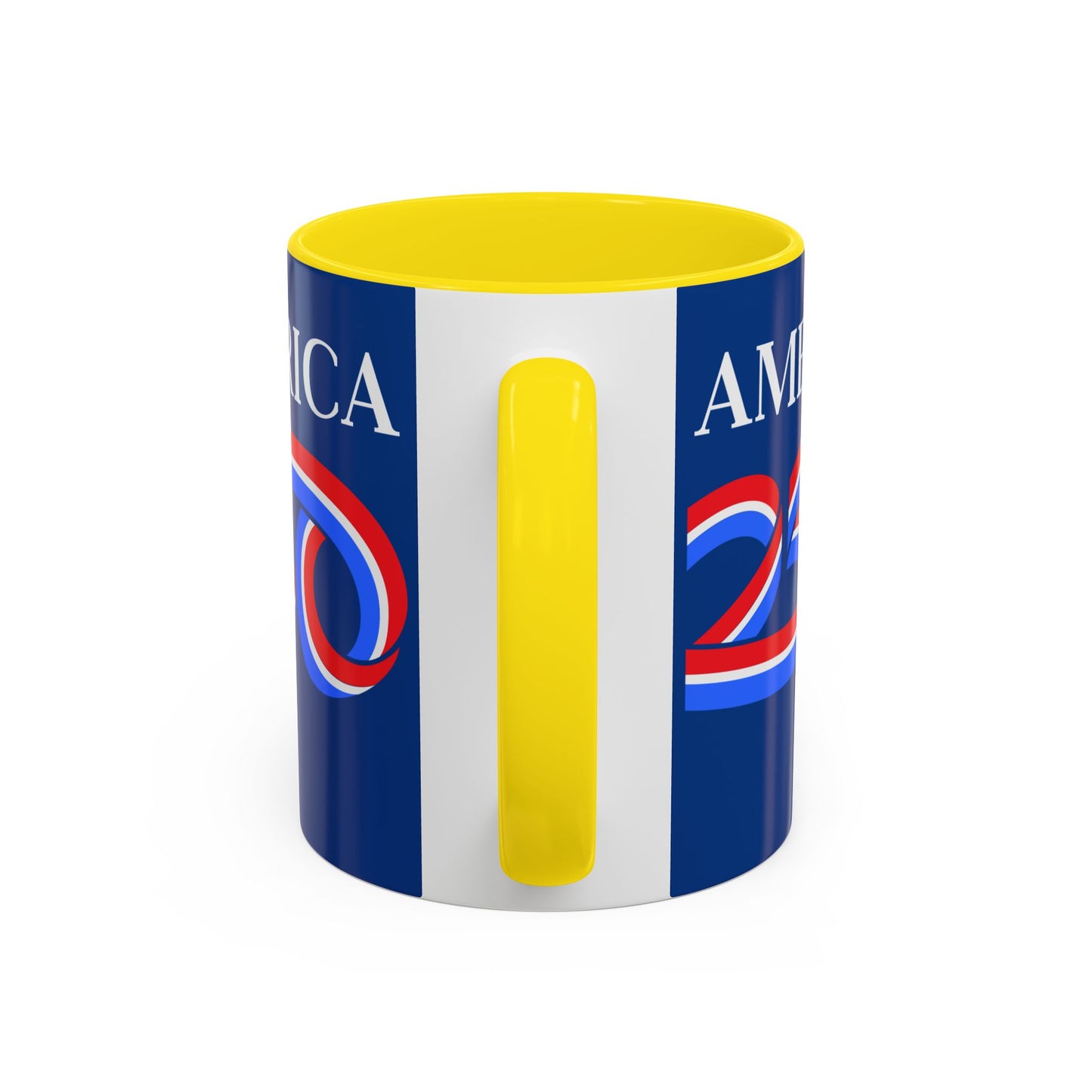 America 250 Dark Blue Accent Mug by theGreenDragonTavern.shop