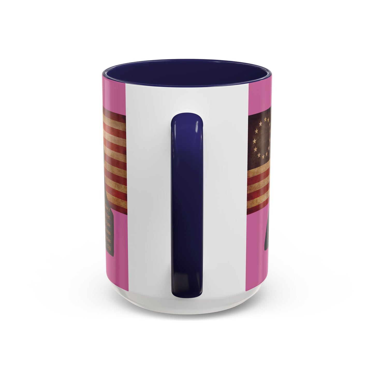 Washington's Earnest Prayer Pink Accent Mug by theGreenDragonTavern.shop