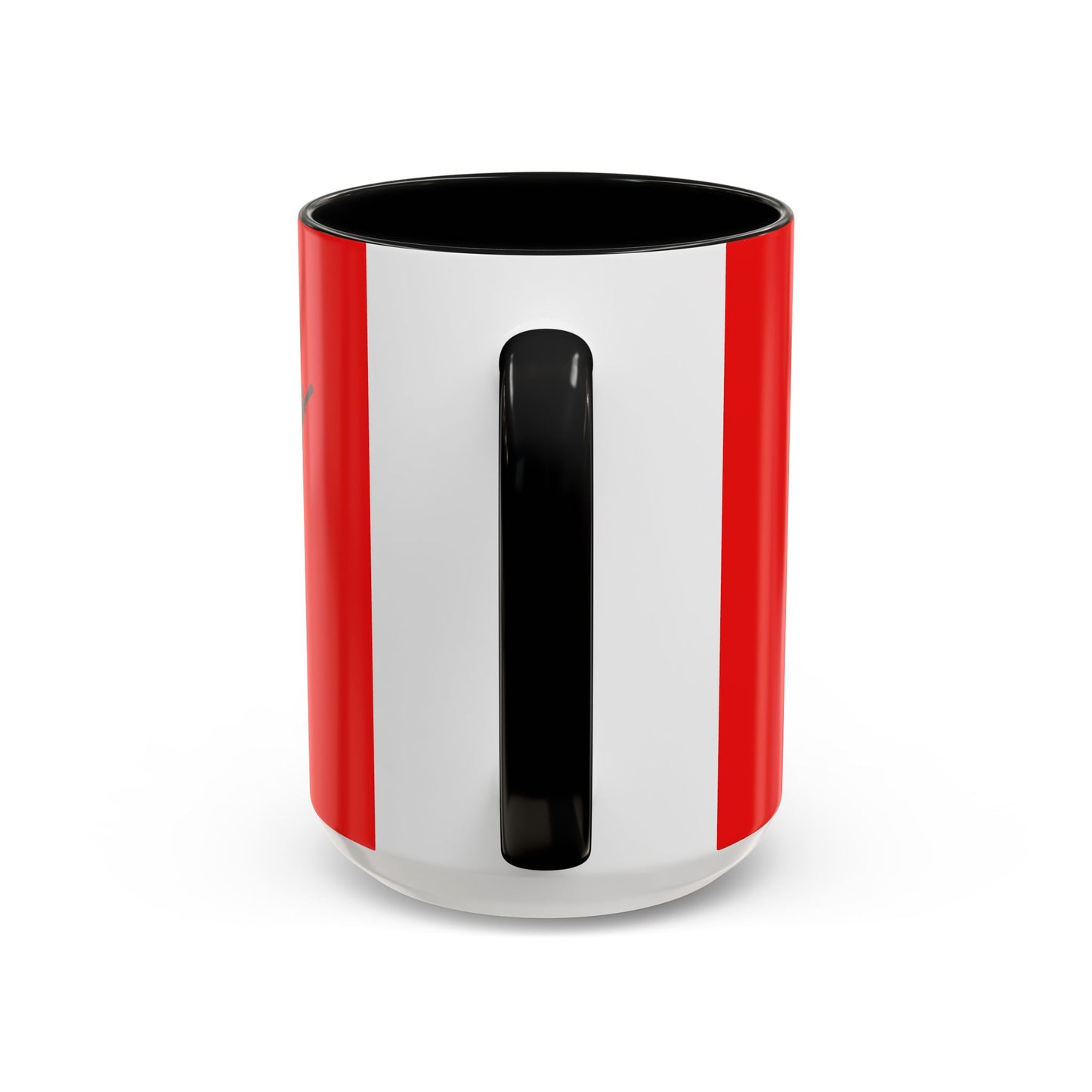 Hula Girl Packin' Heat Red Accent Mug by theGreenDragonTavern.shop