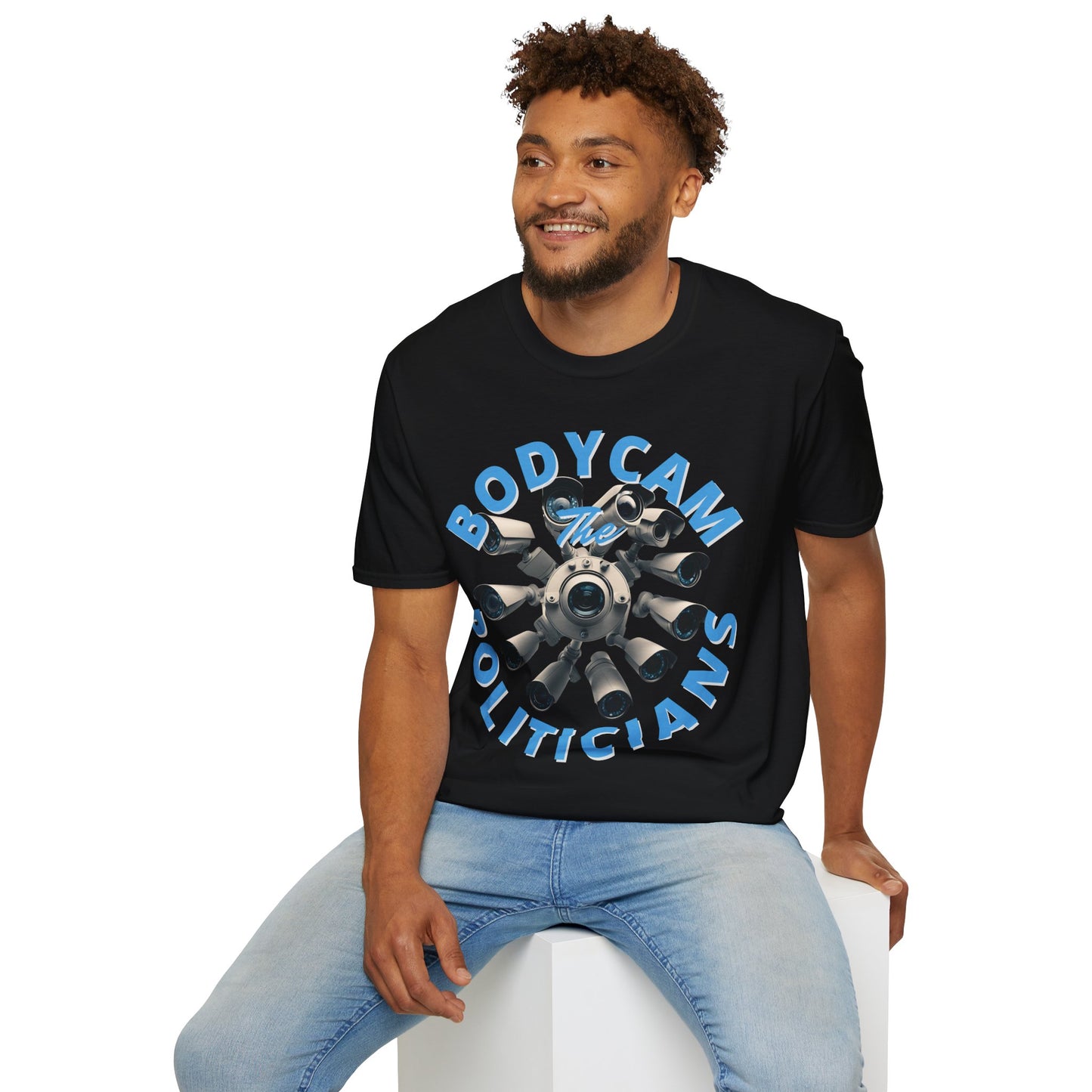 Bodycam the Politicians Cameras Dark colors Unisex T-Shirt by theGreenDragonTavern.shop