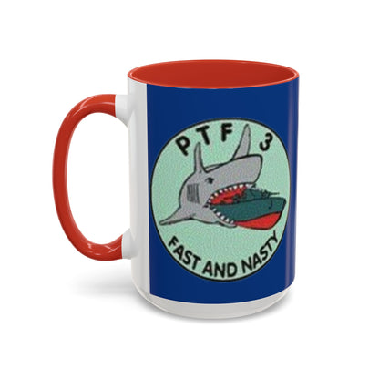 DNASM PTF-3 Blue Accent Mug by theGreenDragonTavern.shop