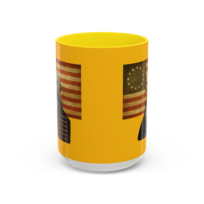 Washington's Earnest Prayer Yellow Accent Mug by theGreenDragonTavern.shop