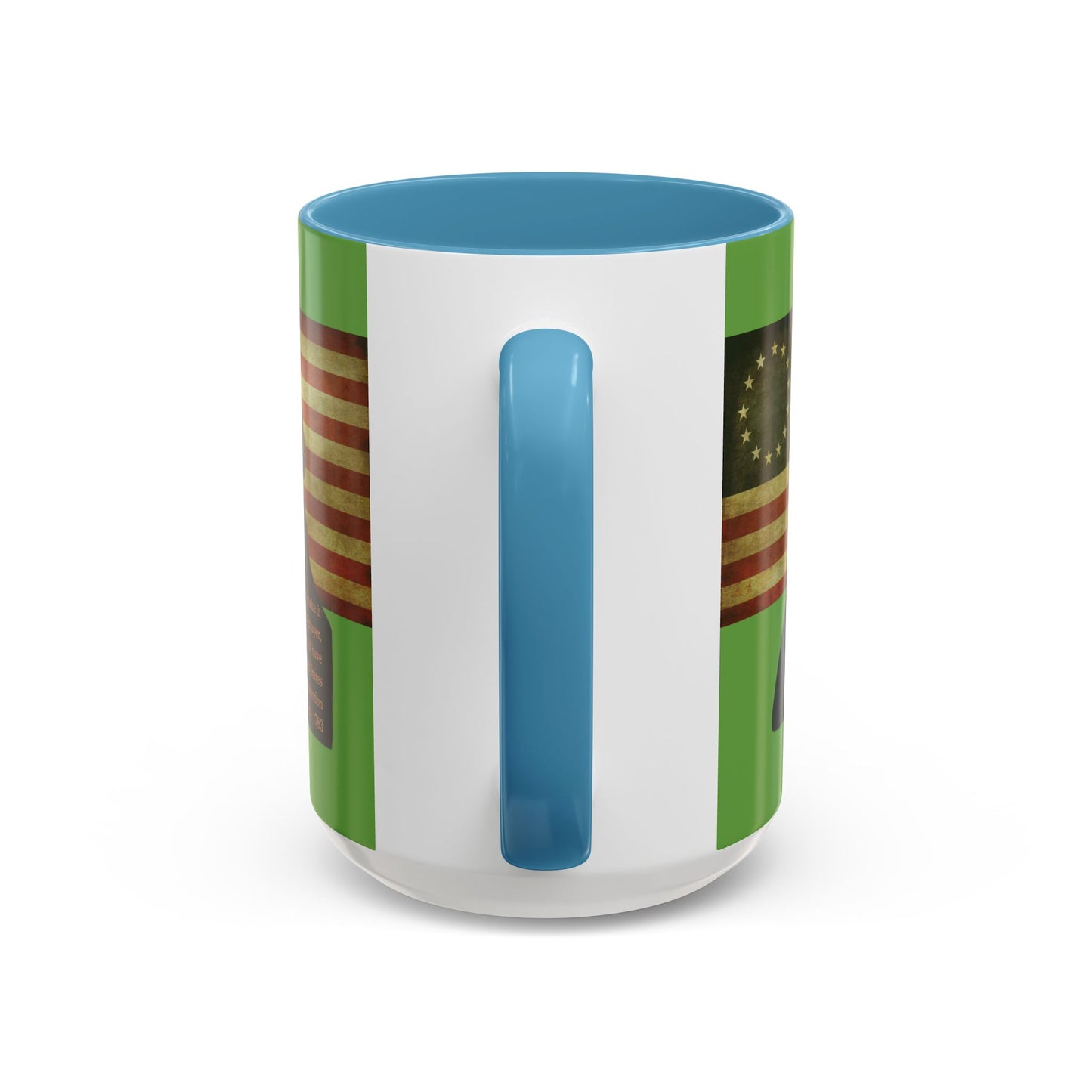 Washington's Earnest Prayer Green Accent Mug by theGreenDragonTavern.shop