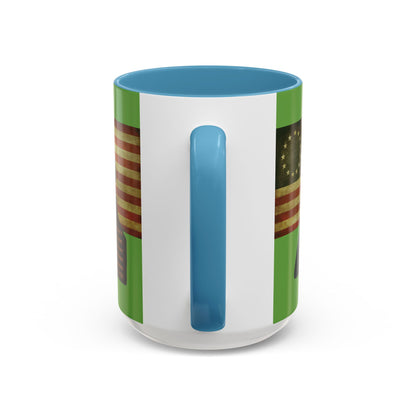 Washington's Earnest Prayer Green Accent Mug by theGreenDragonTavern.shop