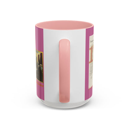 Declaration of Independence Pink Accent Mug by theGreenDragonTavern.shop