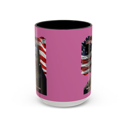 "I Have a Dream" MLKJr Pink Accent Mug by theGreenDragonTavern.shop