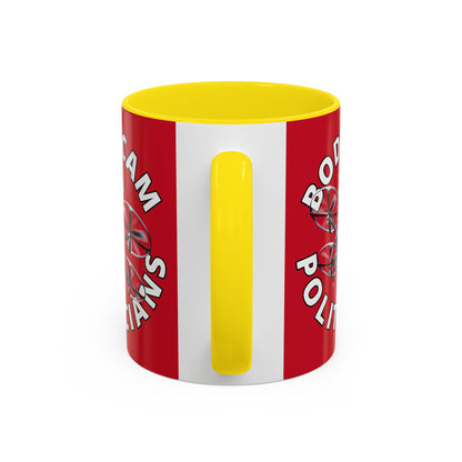 Bodycam the Politicians Drone Red Accent Mug by theGreenDragonTavern.shop