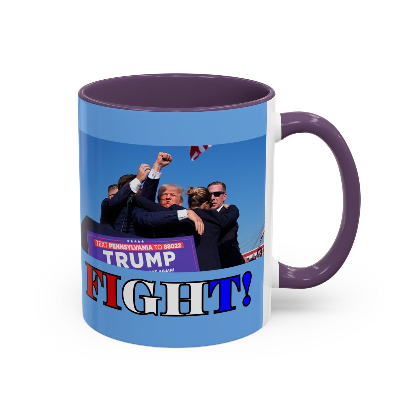 Fight! Accent Mug by theGreenDragonTavern.shop