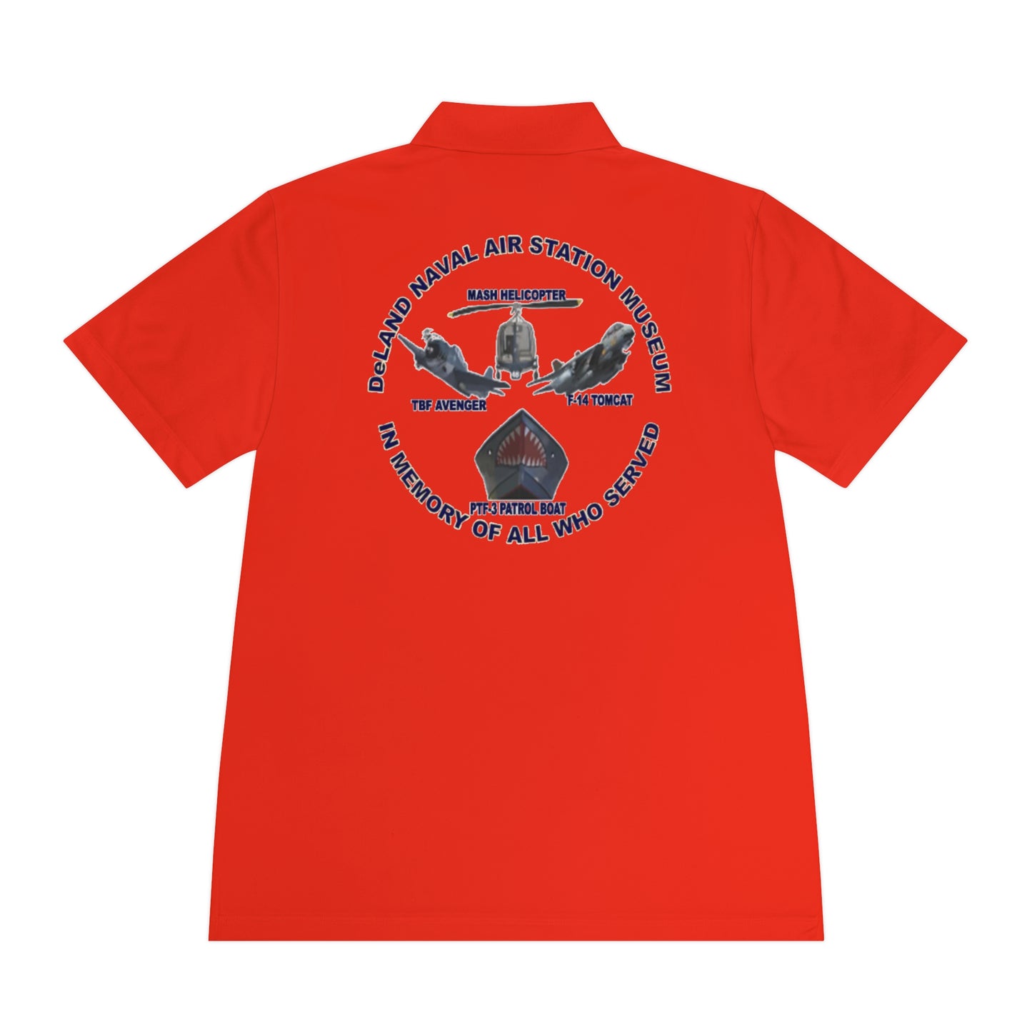 DNASM Student Art 2-Sided Sport Polo Shirt by theGreenDragonTavern.shop